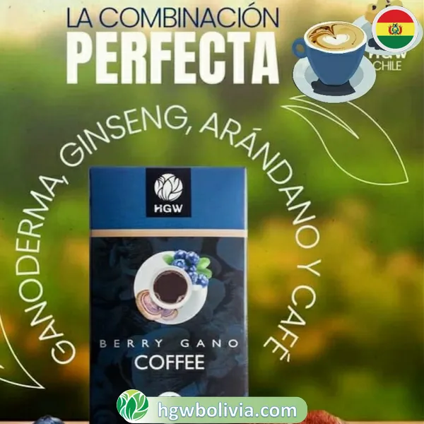 Café de Ganoderma y Arándanos HGW ☕ | Berry Gano Coffee - Defensas 1 Café de Ganoderma y Arándanos HGW ☕ | Berry Gano Coffee - Defensas