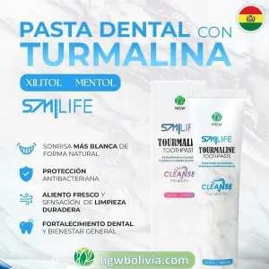 Pasta Dental Turmalina Blanca HGW | Protección y Brillo Natural