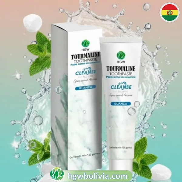 Pasta Dental Turmalina Blanca HGW | Protección y Brillo Natural 4 Pasta Dental Turmalina Blanca HGW | Protección y Brillo Natural - Imagen 4