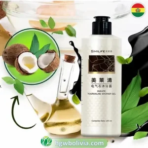Gel de Baño de Turmalina HGW 🧼 | Limpieza Profunda y Energía