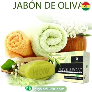 Jabón de Oliva HGW 🌿 | Hidratación Profunda y Nutrición Natural