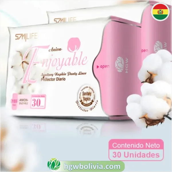 Protectores Diarios HGW 🌸 | Con Turmalina, Aniones y Máxima Frescura 4 Protectores Diarios HGW 🌸 | Con Turmalina, Aniones y Máxima Frescura - Imagen 4