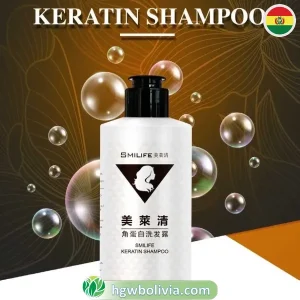 Shampoo con Queratina HGW 💆‍♀️ | Nutrición Profunda y Control Caída